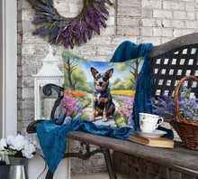 Load image into Gallery viewer, Australian Cattle Dog Spring Garden Throw Pillow