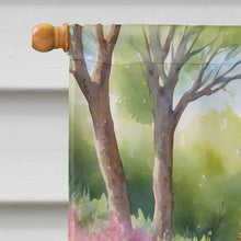 Load image into Gallery viewer, Australian Terrier Spring Path House Flag
