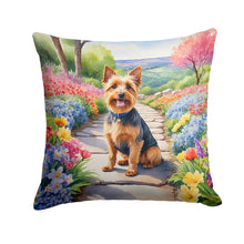 Load image into Gallery viewer, Australian Terrier Spring Garden Throw Pillow