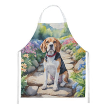Load image into Gallery viewer, Beagle Spring Garden Apron – Artist-Designed Kitchen, BBQ &amp; Craft Apron