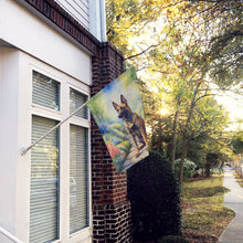 Load image into Gallery viewer, Belgian Malinois Spring Path House Flag
