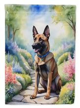 Load image into Gallery viewer, Belgian Malinois Spring Path House Flag