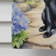 Load image into Gallery viewer, Belgian Sheepdog Spring Path House Flag