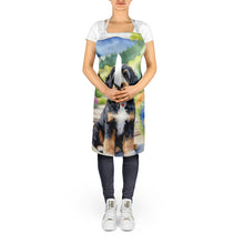 Load image into Gallery viewer, Bernedoodle Spring Path Apron – Artist-Designed Kitchen, BBQ &amp; Craft Apron