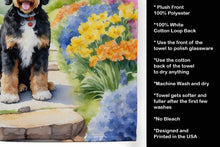 Load image into Gallery viewer, Bernedoodle Spring Path Kitchen Towel