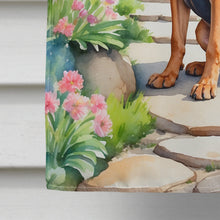 Load image into Gallery viewer, Bloodhound Spring Path House Flag