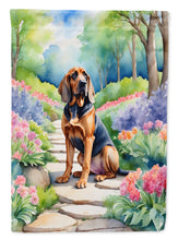 Load image into Gallery viewer, Bloodhound Spring Path House Flag