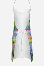 Load image into Gallery viewer, Bluetick Coonhound Spring Path Apron – Artist-Designed Kitchen, BBQ &amp; Craft Apron