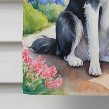 Load image into Gallery viewer, Borzoi Spring Path House Flag