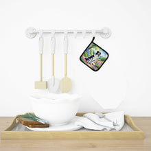 Load image into Gallery viewer, Borzoi Spring Path Pot Holders - Set of 2 Decorative Kitchen Helpers | Made in the USA