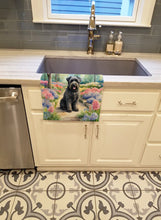 Load image into Gallery viewer, Bouvier des Flandres Spring Path Kitchen Towel