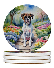 Load image into Gallery viewer, Boxer Spring Path Large Sandstone Coasters Pack of 4