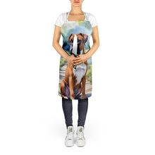Load image into Gallery viewer, Boxer Spring Path Apron – Artist-Designed Kitchen, BBQ &amp; Craft Apron