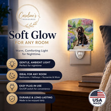 Load image into Gallery viewer, Boykin Spaniel Spring Path Ceramic Night Light Compact, UL-Certified, Ideal for Bedroom, Bathroom, Nursery, Hallway, Kitchen, 6x4x3, Multicolor