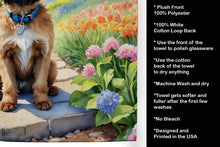 Load image into Gallery viewer, Brussels Griffon Spring Path Kitchen Towel