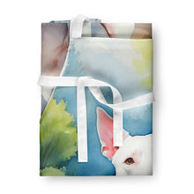 Load image into Gallery viewer, Bull Terrier Spring Path Apron – Artist-Designed Kitchen, BBQ &amp; Craft Apron