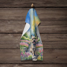 Load image into Gallery viewer, Cairn Terrier Spring Path Kitchen Towel