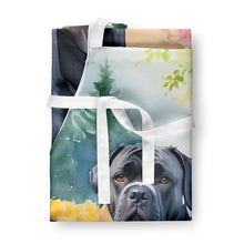 Load image into Gallery viewer, Cane Corso Spring Path Apron – Artist-Designed Kitchen, BBQ &amp; Craft Apron