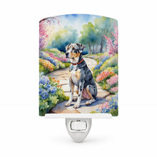 Load image into Gallery viewer, Catahoula Spring Path Ceramic Night Light Compact, UL-Certified, Ideal for Bedroom, Bathroom, Nursery, Hallway, Kitchen, 6x4x3, Multicolor
