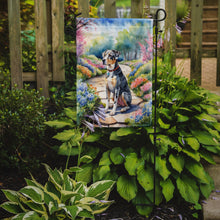 Load image into Gallery viewer, Catahoula Spring Path Garden Flag  – Dog-Themed Floral Outdoor Decor