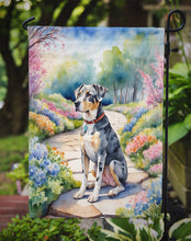 Load image into Gallery viewer, Catahoula Spring Path Garden Flag  – Dog-Themed Floral Outdoor Decor