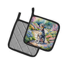 Load image into Gallery viewer, Catahoula Spring Path Pot Holders - Set of 2 Decorative Kitchen Helpers | Made in the USA