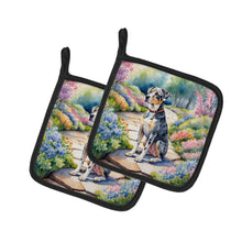 Load image into Gallery viewer, Catahoula Spring Path Pot Holders - Set of 2 Decorative Kitchen Helpers | Made in the USA