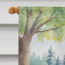 Load image into Gallery viewer, Cavalier Spaniel Spring Path House Flag