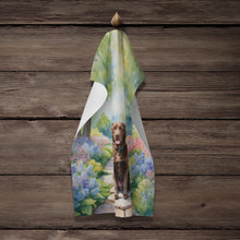 Load image into Gallery viewer, Chesapeake Bay Retriever Spring Path Kitchen Towel