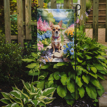Load image into Gallery viewer, Chihuahua Spring Path Garden Flag  – Dog-Themed Floral Outdoor Decor