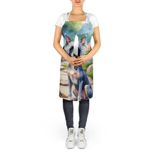 Load image into Gallery viewer, Chinese Crested Spring Path Apron – Artist-Designed Kitchen, BBQ &amp; Craft Apron