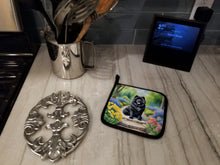 Load image into Gallery viewer, Chow Chow Spring Path Pot Holders - Set of 2 Decorative Kitchen Helpers | Made in the USA