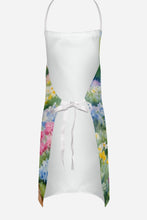 Load image into Gallery viewer, Clumber Spaniel Spring Path Apron – Artist-Designed Kitchen, BBQ &amp; Craft Apron