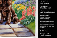Load image into Gallery viewer, Cocker Spaniel Spring Path Kitchen Towel
