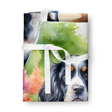 Load image into Gallery viewer, Cocker Spaniel Spring Path Apron – Artist-Designed Kitchen, BBQ &amp; Craft Apron