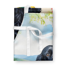Load image into Gallery viewer, Cocker Spaniel Spring Path Apron – Artist-Designed Kitchen, BBQ &amp; Craft Apron