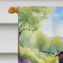 Load image into Gallery viewer, Collie Spring Path House Flag