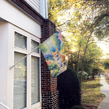 Load image into Gallery viewer, Corgi Spring Path House Flag