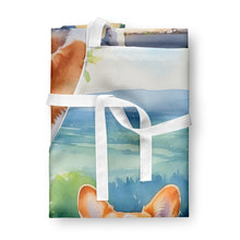Load image into Gallery viewer, Corgi Spring Path Apron – Artist-Designed Kitchen, BBQ &amp; Craft Apron