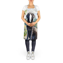Load image into Gallery viewer, Curly-Coated Retriever Spring Path Apron – Artist-Designed Kitchen, BBQ &amp; Craft Apron