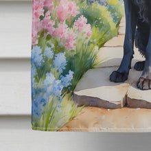 Load image into Gallery viewer, Curly-Coated Retriever Spring Path House Flag