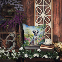 Load image into Gallery viewer, Dalmatian Spring Path Throw Pillow