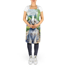 Load image into Gallery viewer, Dandie Dinmont Terrier Spring Path Apron – Artist-Designed Kitchen, BBQ &amp; Craft Apron