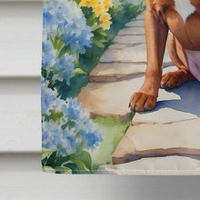 Load image into Gallery viewer, Dogue de Bordeaux Spring Path House Flag