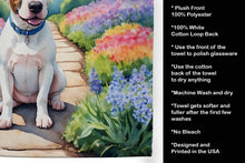 Load image into Gallery viewer, English Bull Terrier Spring Path Kitchen Towel