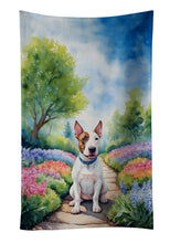 Load image into Gallery viewer, English Bull Terrier Spring Path Kitchen Towel