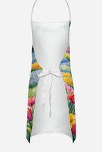 Load image into Gallery viewer, English Bulldog Spring Path Apron – Artist-Designed Kitchen, BBQ &amp; Craft Apron