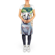Load image into Gallery viewer, English Bulldog Spring Path Apron – Artist-Designed Kitchen, BBQ &amp; Craft Apron