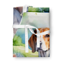 Load image into Gallery viewer, English Foxhound Spring Path Apron – Artist-Designed Kitchen, BBQ &amp; Craft Apron