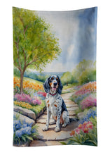 Load image into Gallery viewer, English Setter Spring Path Kitchen Towel